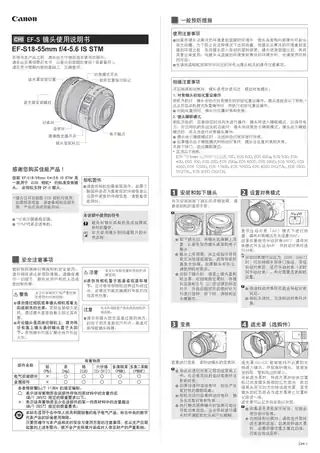 CANON佳能EF-S 18-55mm f_4-5.6 IS STM